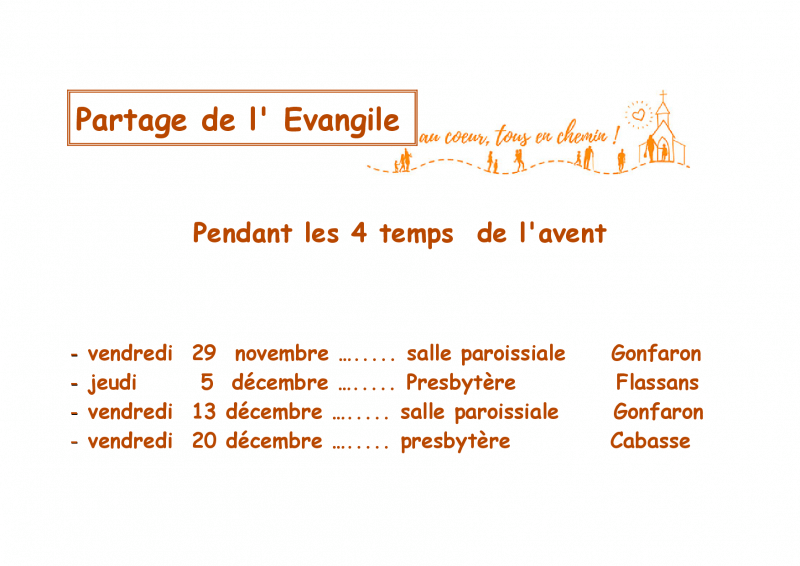 partage evangile