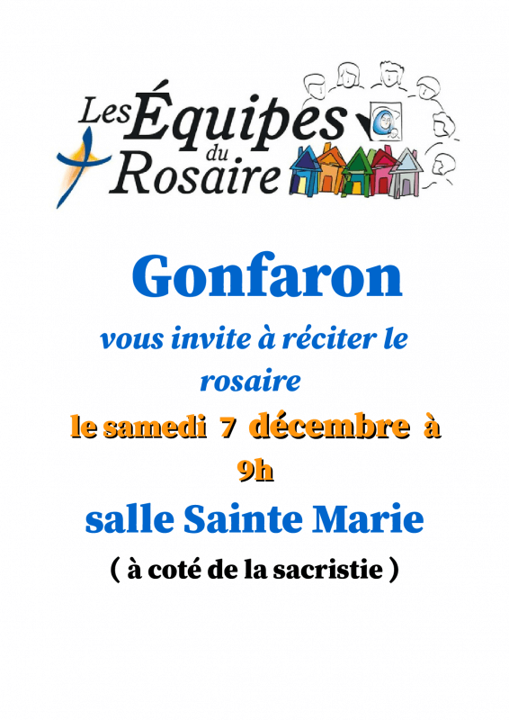 rosaire sainte Marie