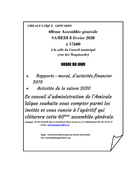 AG amicale laique